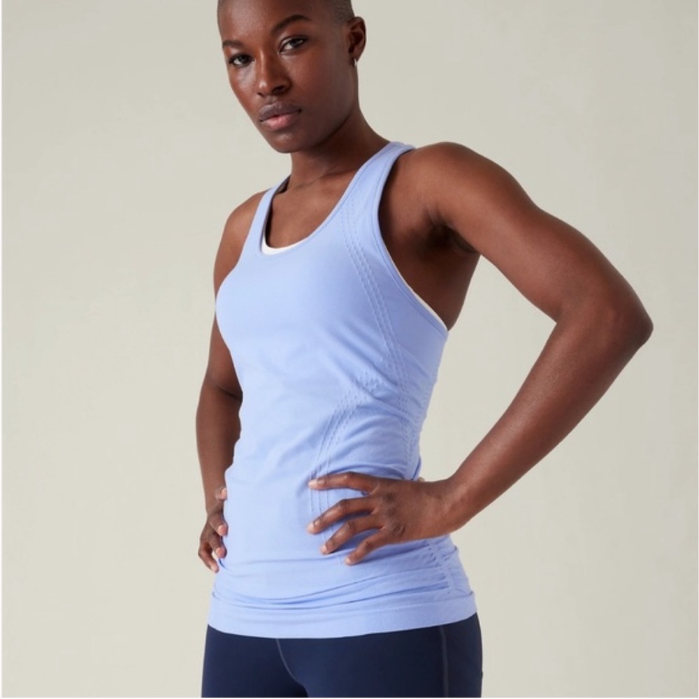 Athleta Blue Tank Top xxs